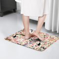 thumbnail image 4 of Chihuahua and Flower Florals Flannel Non Slip Door Rugs,Washable Door Mats Indoor,Decorative Door Mats,Dirt-Resistant and Absorbent Doormat for Entrance,Bedroom,Kitchen,Bathroom,23.5x16in(60x40cm), 4 of 5