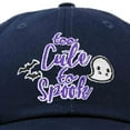 thumbnail image 2 of DALIX Halloween Hat Too Cute To Spook Womens Baseball Cap in Navy Blue, 2 of 6