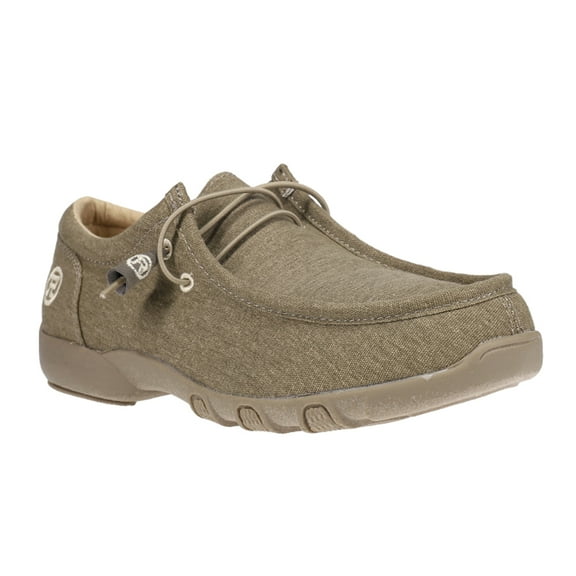 Roper Womens Chillin Chukka Slip On  Flats Casual Shoes
