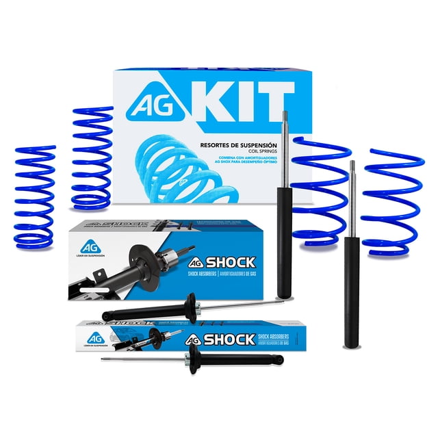 Kit Deportivo AG para Auto Completo para Volkswagen Pointer 1996 a 2011 8 Piezas Nuevos