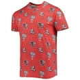thumbnail image 2 of Men's Red Lansing Lugnuts Allover Print Crafted T-Shirt, 2 of 3