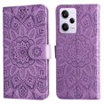 thumbnail image 4 of Funda tipo cartera GANGXUN para Xiaomi Redmi Note 12 Pro 5G , diseño girasol, cuero PU, soporte, cierre magnético, tarjetero, 4 of 5