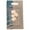 White, variant on Shepherd  4 Count 1 in. Black Plastic Leg Tips