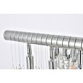 thumbnail image 4 of Elegant Lighting Chorus Line 3 Light Chrome Wall Sconce Clear Royal Cut Crystal, 4 of 7