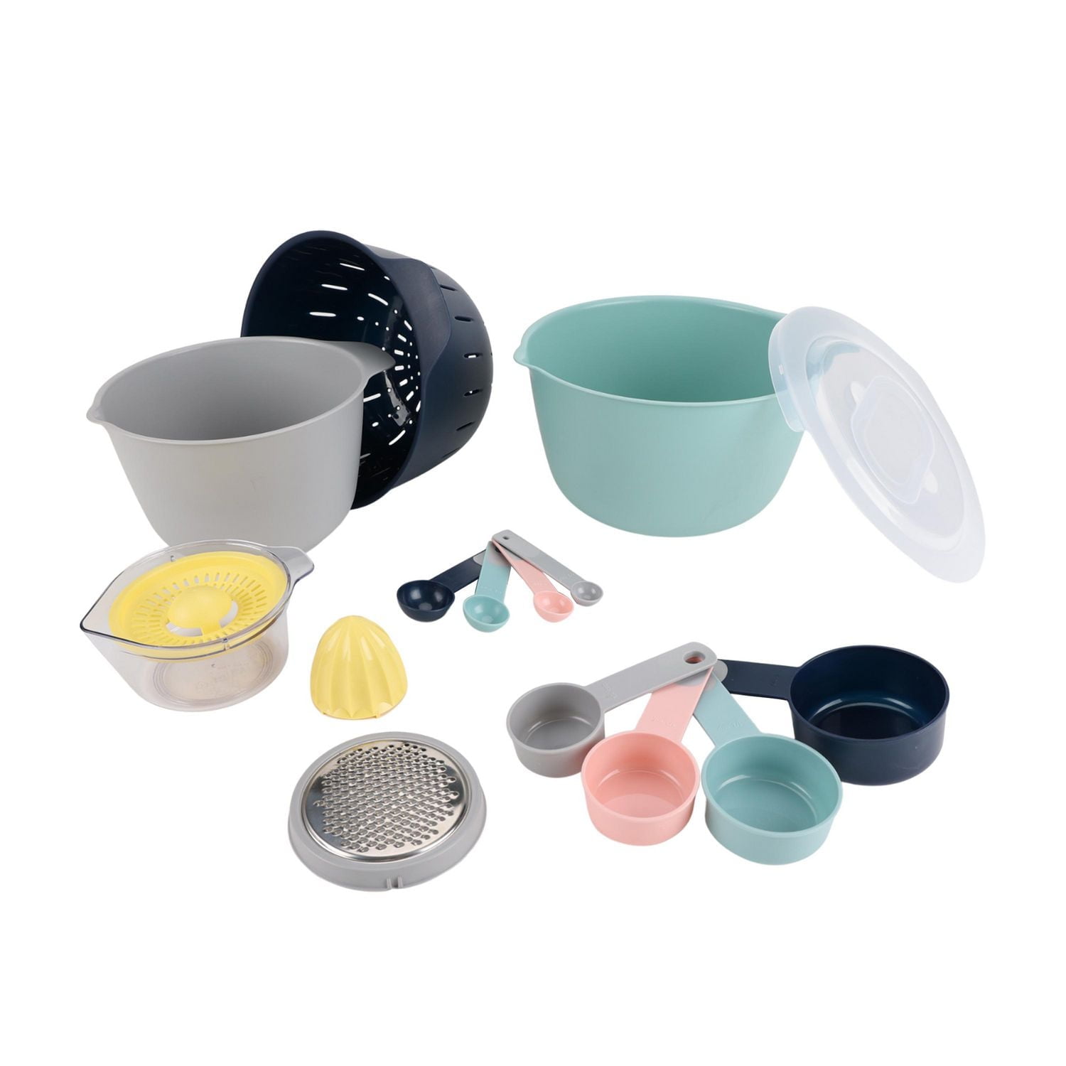 Mainstays Multi Color Plastic 17pc Gadget Set