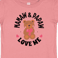 thumbnail image 4 of Inktastic Mamaw and Papaw Love Me Grandchild Bear Girls Baby T-Shirt, 4 of 5