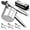 Black, variant on MINTEEM 15oz Potato Ricer,Long Handle Heavy Duty Stainless Steel Potato Masher Kitchen Tool, Press and Mash Kitchen Gadget For Perfect Mashed Potatoes