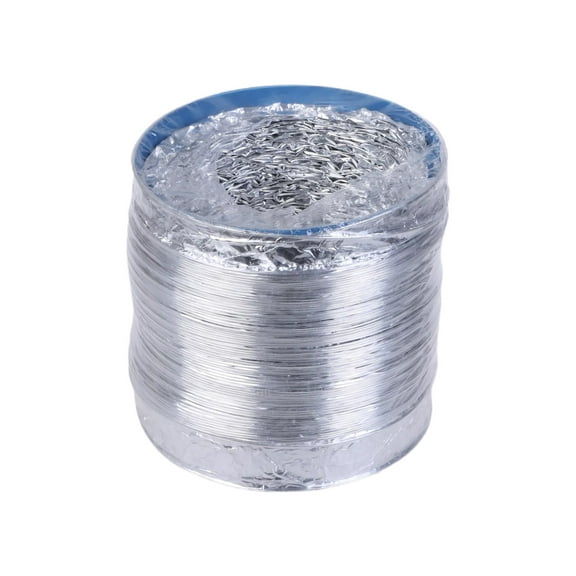BIBABLYKE 6Inch Air Aluminum Ducting Dryer Vent Hose Exhaust Duct for Ventilation Fan