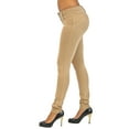 thumbnail image 3 of Fashion2Love Premium Stretch CottonButt liftLevanta ColaSkinny Leg Fashion Pants, 3 of 8
