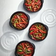 thumbnail image 4 of Récipients pour la préparation des repas ronds TakeAlongs de Rubbermaid, 5&nbsp;tasses (1,2&nbsp;l), noir, couvercles transparents, paquet de 4, 4 of 6