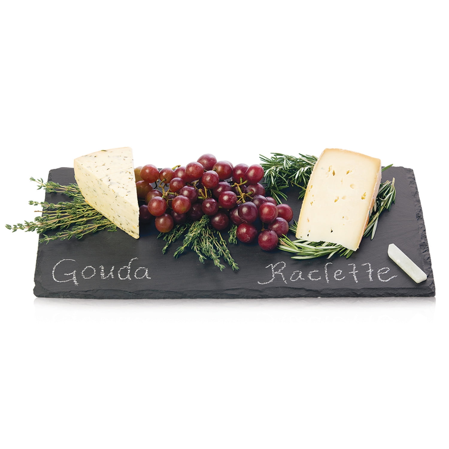 TRUE Slate Cheese Board & Chalk Set