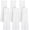 White, variant on Jointown 6 Pcs Football Towel Cotton Quarterback Football Field Hand Towel with Hook and Loop Fastener for Sports Football Golf Gym Accessories(Black, White, Gray)