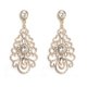 thumbnail image 1 of Pendientes De Cristal Diseño Ahuecado Pendientes De Diamantes De Imitación Accesorios De Boda Nupcial Advancent AP007239-02, 1 of 4