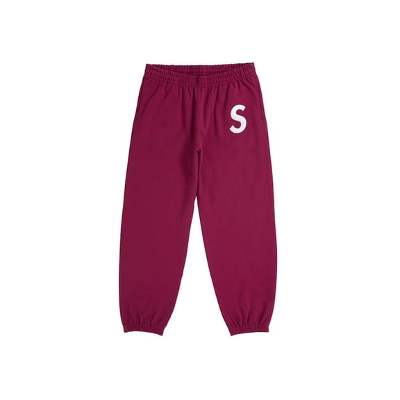 Supreme Men's S Logo Sweatpant (FW25) Red, from StockX