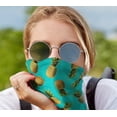 thumbnail image 3 of WIRESTER Bandana Seamless Tube Mask, Headwear, Scarf for Wear Face Coverings, Running, Cycling, Fishing, UV Protection - Paradise Pineapples, 3 of 6