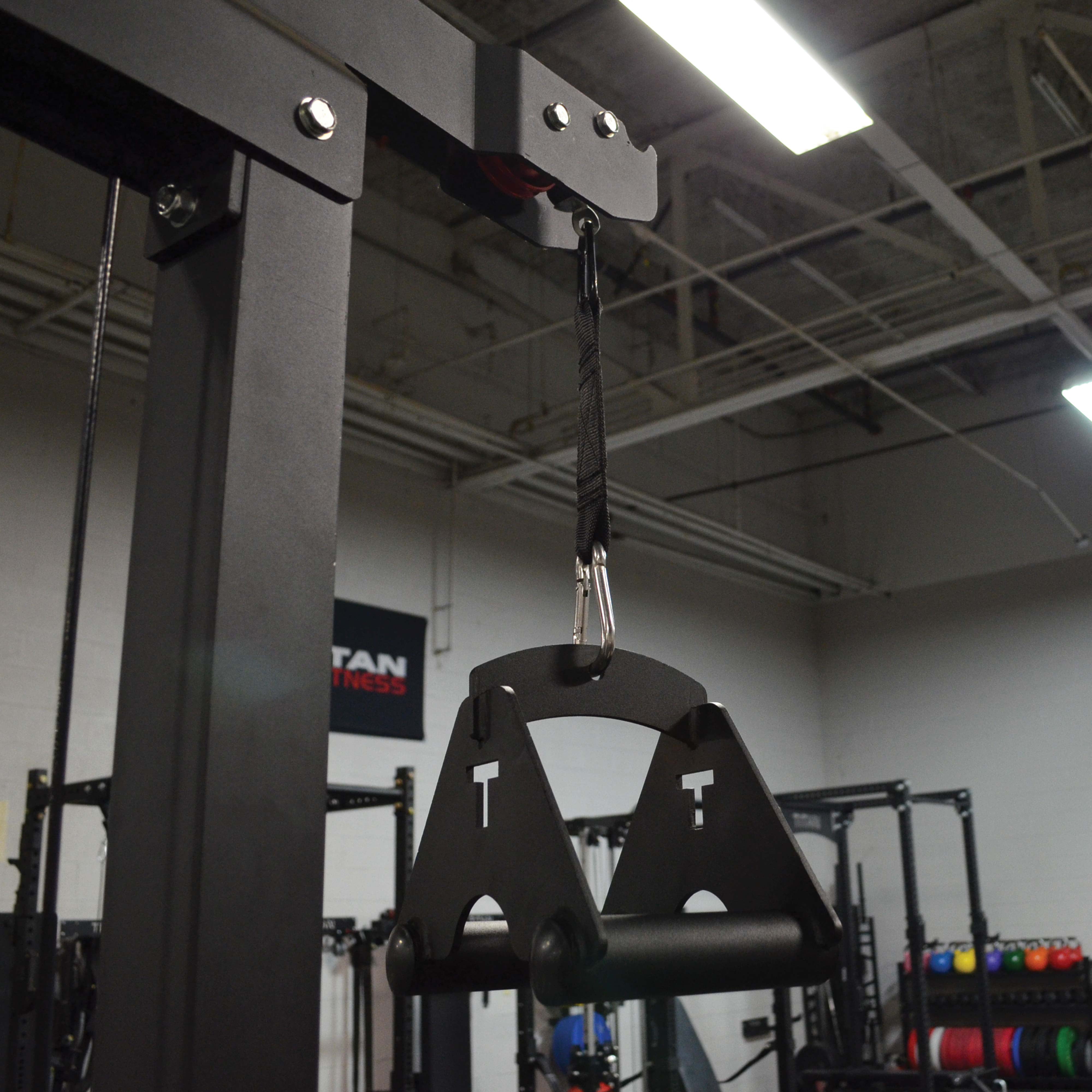 Cable Machine Attachment Titan Fitness Triangle Grip