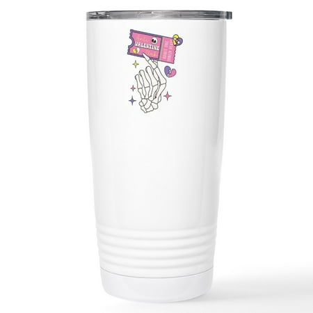 

CafePress - Anti Valentine Club Coupon Mugs - Insulated Stainless Steel Travel Tumbler 20 oz.