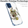 thumbnail image 2 of Bones and Botany Case for iPhone 12,Aesthetic Art Design Pattern Soft TPU Bumper Case Cover, 2 of 5