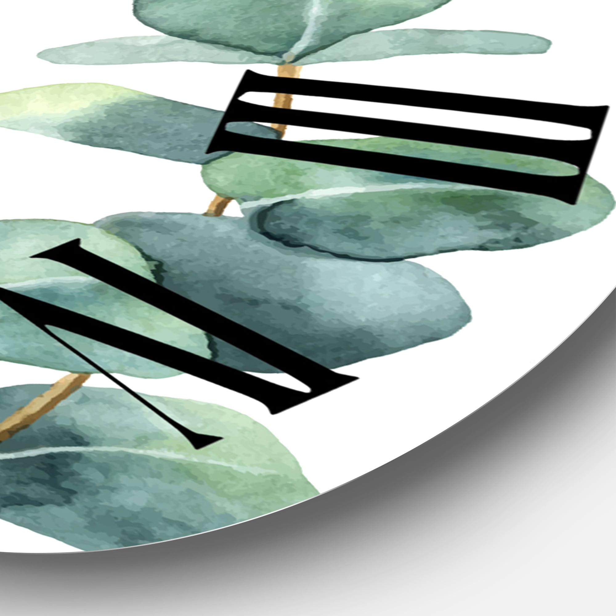 Designart 1 in Quartz Traditional Wall Clock