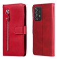thumbnail image 1 of Estuche de Cuero PU con Cierre para Samsung Galaxy A73 5G , Funda Protectora con Billetera y Correa, 1 of 6