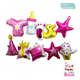 thumbnail image 3 of Globo decorativo para fiesta de cumpleaños infantil de cien días con forma de luna llena, 3 of 5