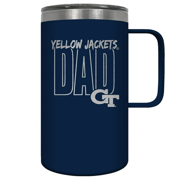 Georgia Tech Yellow Jackets Dad 18oz. Hustle Travel Mug