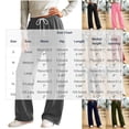thumbnail image 4 of Women's Straight Leg Sweatpants Athletic Joggers with Pockets Casual Winter Lounge Travel Pants Fashion Outfits, 4 of 8