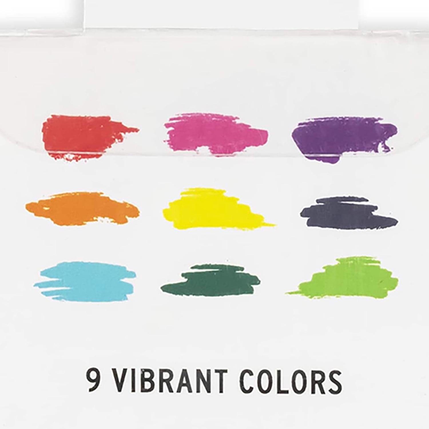 Brea Reese: Watercolor Paint Set - Vibrant - 9pc Vivid Colors, Gold Taklon Painting Brush & Compact Portable Tin, Blend-able, Adult Art Supplies