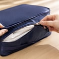 thumbnail image 4 of Travel Packing Organizers, 3 Pack Compression Packing Cubes for Travel, Navy Blue Travel Organizer Bags for Luggage, Durable Suitcase Organizer Bags Set, Expandable Clothing, 4 of 7