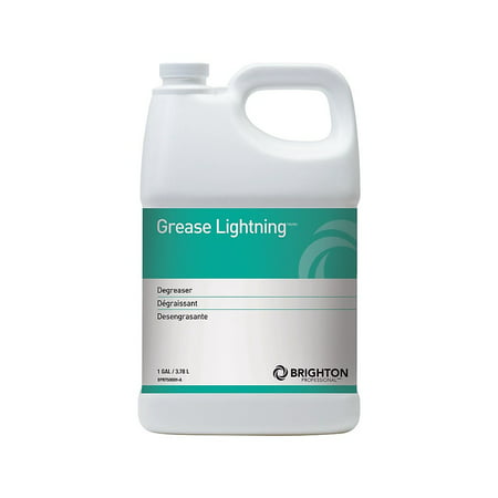 Brighton Grease Lightning All Purpose Heavy Duty Alkaline Cleaner 1 gal 4/Ct