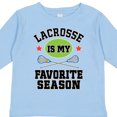 thumbnail image 4 of Inktastic Lacrosse is My Favorite Season Boys or Girls Long Sleeve Toddler T-Shirt, 4 of 5