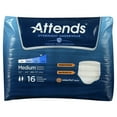 thumbnail image 4 of Attends Discreet Day Or Night Extended Disposable Incontinence Underwear, Medium, 16 Count, 4 of 8