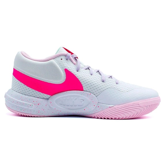 Nike Hyperquick SE Volleyball Shoes HF3240-100, White/Violet Mist/Mint Foam/Pink Foam Size 12