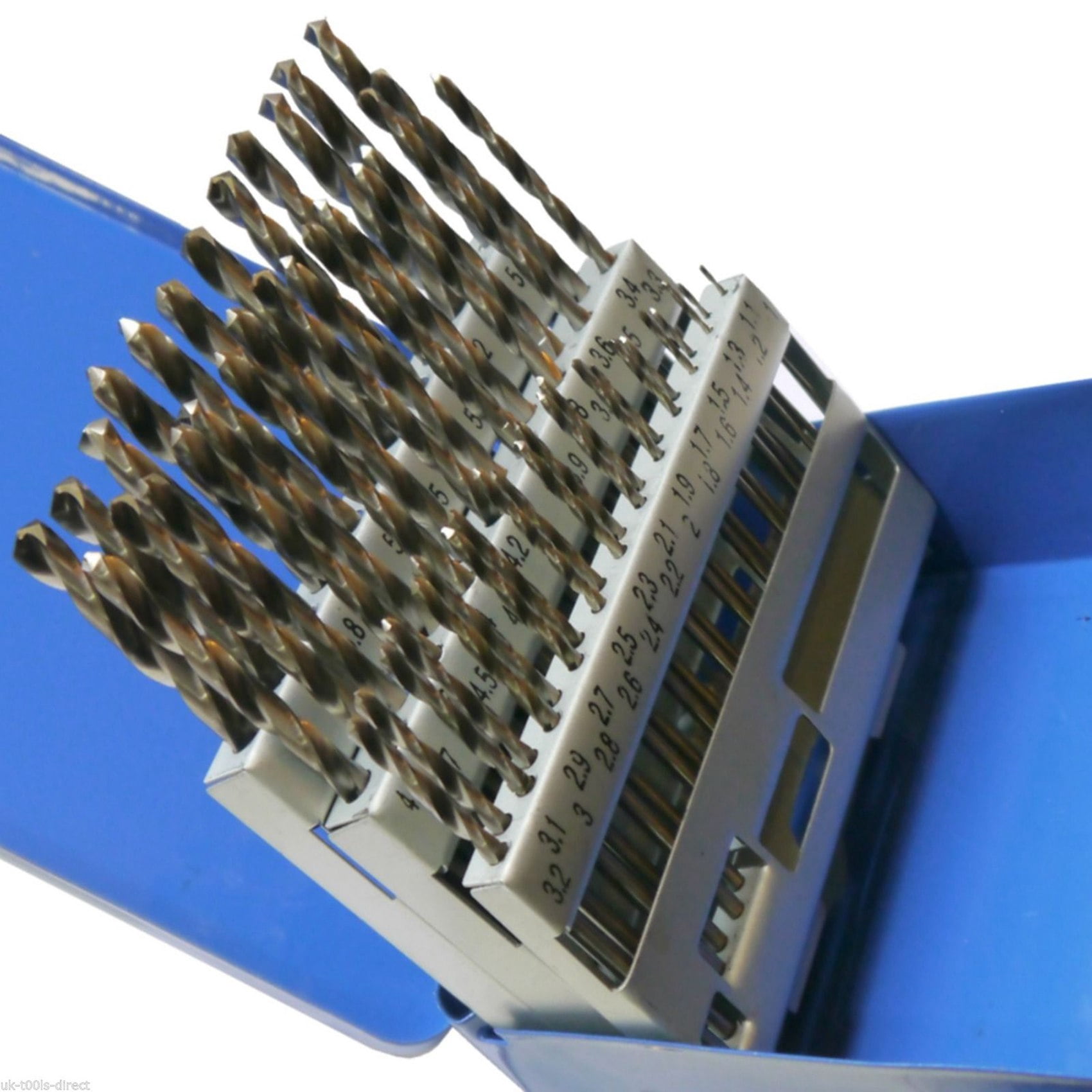102Pc Engineering Drill Bit Set Hss 1 - 6mm in 0.1mm Increments