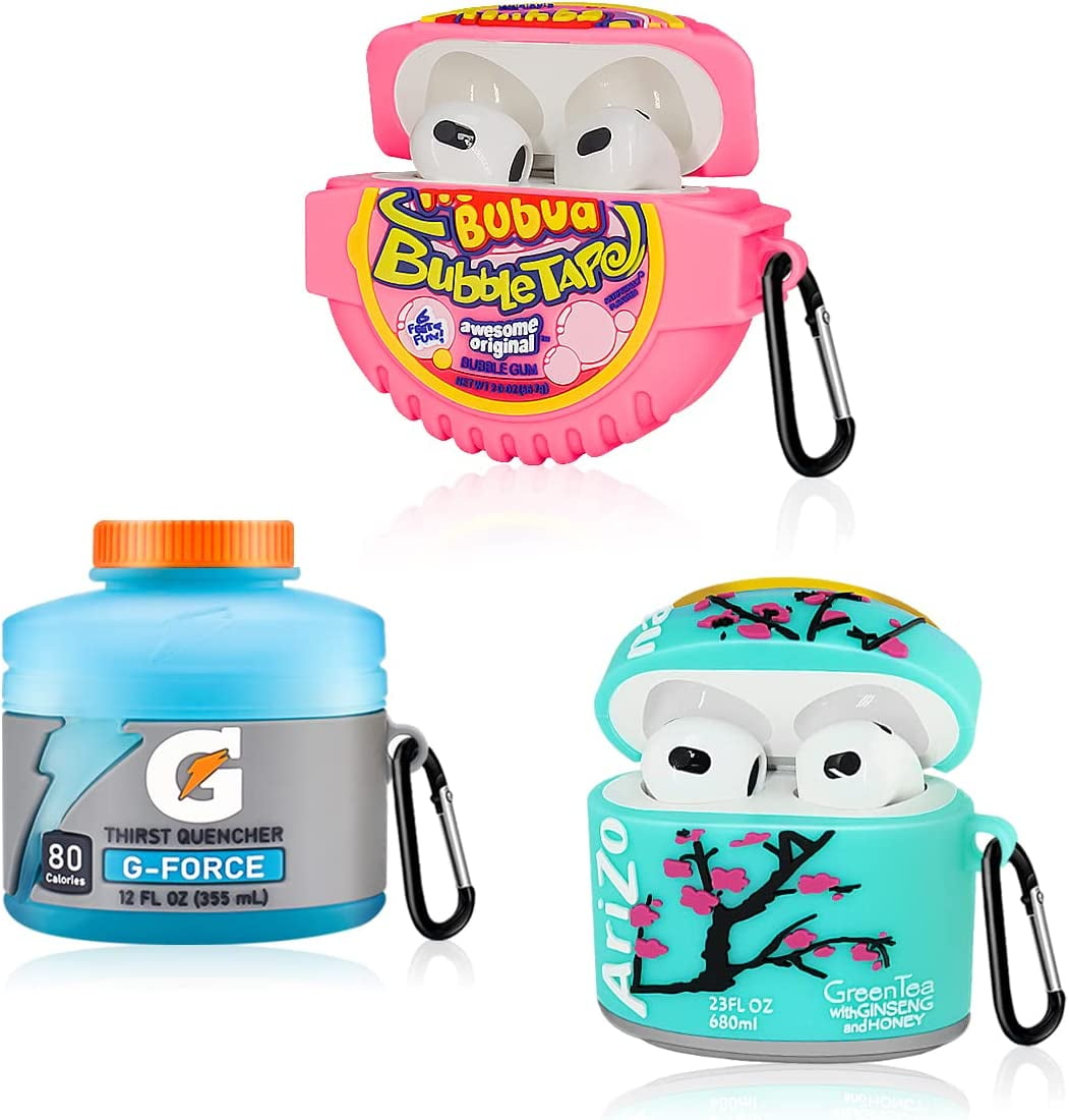 YIGEYI Lustige Snacks Series 2 AirPods Hülle – 3D Cartoon Kitkat Design, Kompatibel Mit AirPods 1 & 2