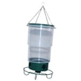 thumbnail image 4 of Colaxi Retractable Bird Feeder Bird Food Dispenser Clear Hanging Multiple Holes for Outside Courtyard Cockatiel Parakeet Hummingbird, 4 of 10