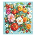 thumbnail image 6 of Yayeee Magnetic Dishwasher Cover for The Front Decoration Home Kitchen Machine Sticker Protector, Pink Floral Tomatoes, 6 of 6