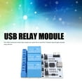 thumbnail image 3 of USB Relay Module, 3 Channel GD32F103C8T6 Microcontroller Long Working Life USB To Serial Relay Module  for Computer Control, 3 of 7