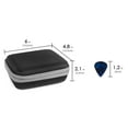 thumbnail image 5 of DODAMOUR Guitar Pick Case with 32Pcs Picks, Guitar Pick Storage Box Organizer, Guitar Pick Holder with Guitar Accessories for Acoustic Electric Guitar (Black), 5 of 6