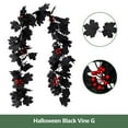 thumbnail image 1 of YTCAMLO Décorations d'Halloween Intérieur Extérieur en Liquidation, Décoration d'Halloween Arrangement de Fête Sombre Rose Noire Noël Rétro Rose Tournesol Simulation Rotin, Décorations d'Automne pour la Maison, 1 of 6