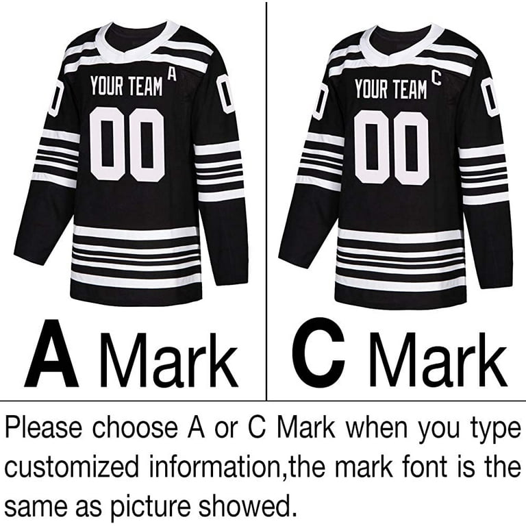 Custom Ice Hockey Jersey for Men Women Youth Printing Name & Numbers -  Design Your Own