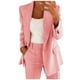 thumbnail image 2 of Pntutb, Tops para mujer, moda informal para mujer, traje pequeño de solapa sólida, abrigo de manga larga, cárdigan, Tops, abrigo a medida, liquidación Pntutb Pntutb-8100, 2 of 3