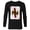 Black, variant on X-Men Gambit Playing Cards 90s - Long Sleeve T-Shirt for Men – Customized-Black
