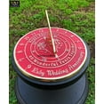 thumbnail image 2 of Nauticalmart 40th Ruby Wedding Anniversary Sundial Gift Idea is A Great Present for Him, for Her Or for A Couple to Celebrate 40 Year of Marriage, 2 of 5
