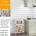 thumbnail image 1 of Multi-Layer Kitchen Rack Floor Stand Multi-Layer Household Microwave Stove Shelves Multi Scene Tool Pot Racks Kitchen Storage, 1 of 7