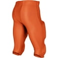 thumbnail image 4 of Blocker Traditional Poly/Spandex Football Game Pants, Youth Medium, Orange, 4 of 6
