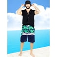 thumbnail image 2 of Short Playa y Alberca Hombre Estampado Traje Baño con Forro, 2 of 5