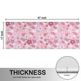 thumbnail image 5 of Kitchen Rugs Sets Of 2,Pioneer Flower Floral Print Pattern Anti Fatigue Kitchen Mat Rugs Non Slip Washable,Decorative Kitchen Floor Mats for Kitchen,Sink,Laundry,17"X47", 5 of 5