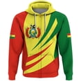 thumbnail image 2 of Sudadera con capucha con estampado 3D de la bandera de Bolivia para hombre, chaqueta informal de manga larga con cremallera, sudadera deportiva para hombres y mujeres, sudaderas con capucha 2024, 2 of 4