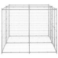 thumbnail image 2 of vidaXL Chenil Extérieur en Acier Galvanisé 4,84 M2, 2 of 4
